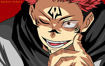Ryomen Sukuna, Yuji Itadori, Sukuna (Jujutsu Kaisen), Anime, Jujutsu Kaisen HD wallpaper