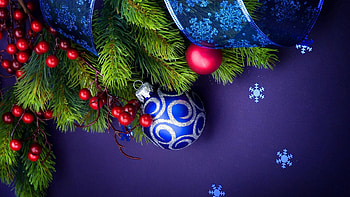 Holidays, New Year, Decorations, Fir, Spruce, Ball HD wallpaper