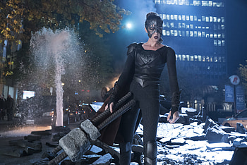 Kara Battles The Worldkiller, supergirl, tv-shows, melissa-benoist HD wallpaper