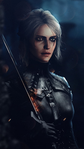 Ciri in Witcher 3, Fantasy art, Sony Xperia , visuals HD phone wallpaper