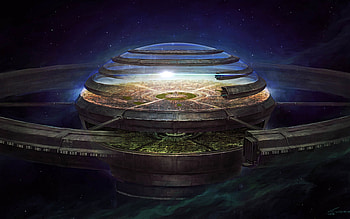 Ship, Spaceship, Sci Fi HD wallpaper