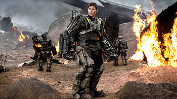 Tom Cruise In Edge Of Tomorrow, movies, tom-cruise, male-celebrities HD wallpaper