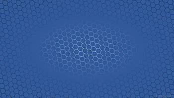 black blue hexagon white azure glow gradient HD wallpaper
