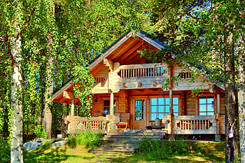 wood house, natur, forest, wood, house HD wallpaper