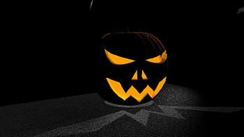 Pumpkin, halloween, fantasy, 3d HD wallpaper