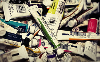 Art, Miscellanea, Miscellaneous, Paints, Tubes, Collection HD wallpaper