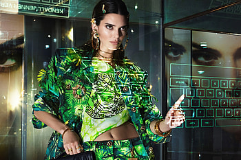 Kendall Jenner Versace Campaign , kendall-jenner, model, girls, celebrities HD wallpaper