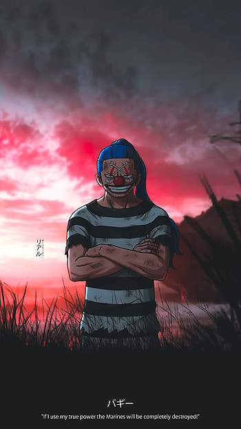 Buggy, yonko, pirate, r34ld1, buggyonepiece, clown, luffy, onepiece, anime HD phone wallpaper