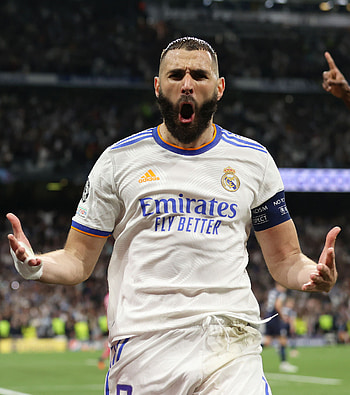 Karim Benzema, soccer, kb9, realmadrid, HalaMadrid, captain, football, french, KarimBenzema HD phone wallpaper