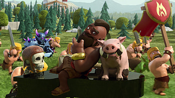 Hog Rider, Clash of Clans HD wallpaper
