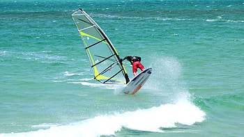 Katya Coelho, Windsurfing HD wallpaper