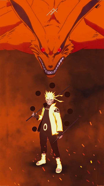 Kurama Naruto Discover more Anime, Kurama, Manga, Naruto, Naruto and Kurama wallpape. Naruto , Anime live, naruto shippuden, Kurama Naruto HD phone wallpaper