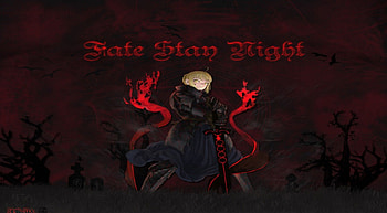 Fate/Stay Night, women, dark, warrior, red HD wallpaper