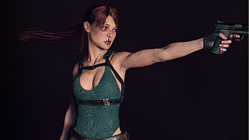 Tomb Raider Lara Croft Digital Art, tomb-raider, lara-croft, artwork, artist, deviantart, digital-art HD wallpaper