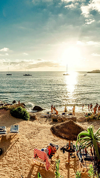 Cala d’Hort, Ibiza HD phone wallpaper