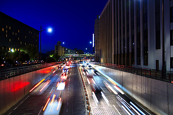 city night HD wallpaper