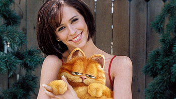 Garfield 2004, pisici, smile, garfield, girl, cat, actress, woman, ginger, jennifer love hewitt HD wallpaper