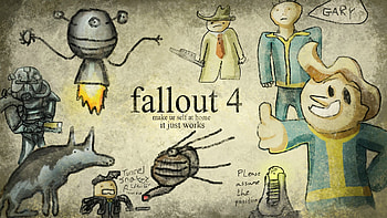Those are nice, but there is only one true Fallout . HD wallpaper