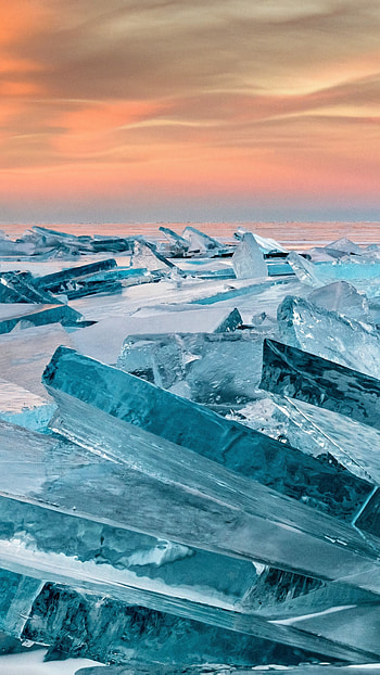 Glacier, Greenland HD phone wallpaper