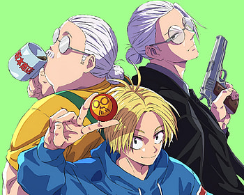 Sakamoto Days — Taro & Shin ( Quad ), Anime, Sakamoto Days, Shin (Sakamoto Days), Taro Sakamoto HD wallpaper