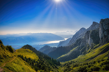 Alps In Switzerland, alps, mountains, switzerland, nature HD wallpaper