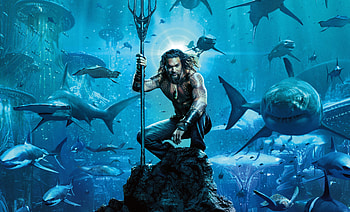 Aquaman, movie, 2018, underwater HD wallpaper