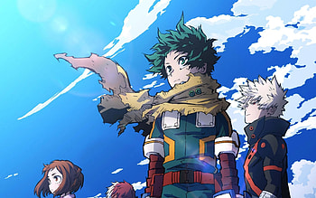 BNHA Anime My Hero Academia Season 7, Boku No Hero S7, Anime, My Hero Academia, Izuku Midoriya, Katsuki Bakugou HD wallpaper