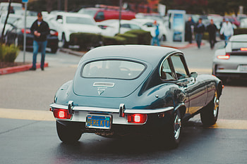 Cars, Car, Movement, Traffic, Back View, Rear View, Retro HD wallpaper