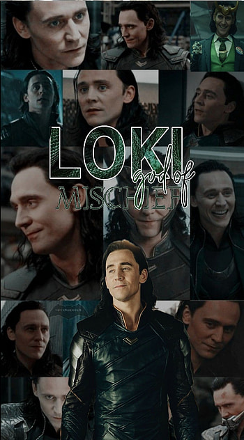 Loki collage with text, head, face HD phone wallpaper