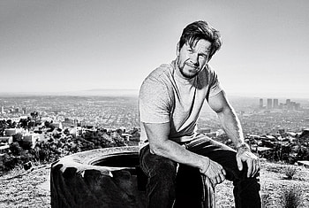 Mark Wahlberg, Men's Health, Monochrome , Celebrities HD wallpaper