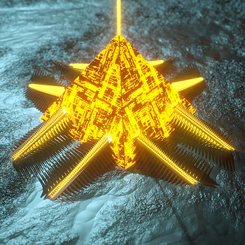 Bright, 3D, Neon, Glow, Pyramid HD phone wallpaper