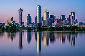 Dallas skyline, Long exposure, World wide, 1re Classe HD wallpaper