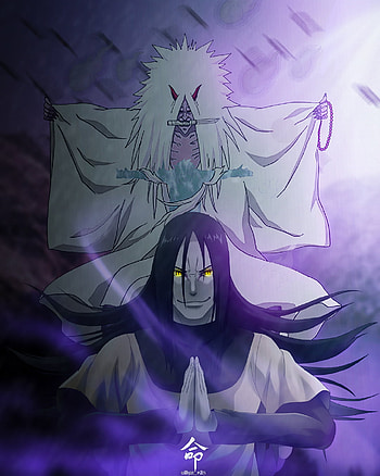 Orochimaru, naruto, art, jutsu, orochi, anime HD phone wallpaper