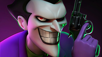 Joker With Gun And Smile , joker, supervillain, superheroes, artist, artwork, digital-art, artstation HD wallpaper
