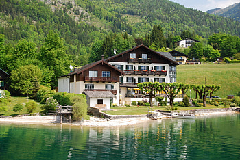 Austria, Cities, Cottage, Wolfgangsee, Wolfgang HD wallpaper
