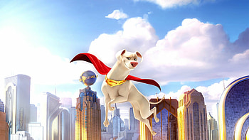 DC League of Super-Pets, Dynamic animation, Heroic animals, Epic battles HD wallpaper