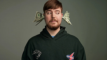 Mr. Beast Themed Money Ears, Mr. Beast, flexing HD wallpaper