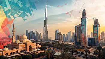 Stunning Dubai Skyline - Ultra, Dubai, Burj Khalifa, skyline, architecture, cityscape HD wallpaper