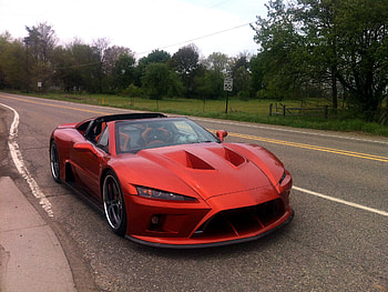falcon f7, sports, falcon, car, concept HD wallpaper