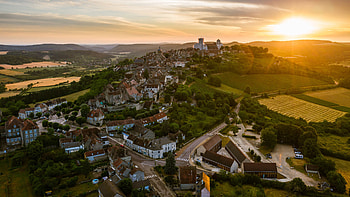Aerial View Of Morvan Regional Natural Park Travel HD wallpaper