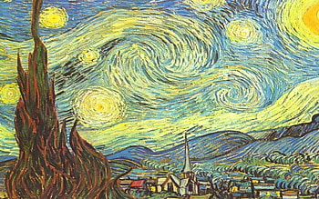 The Starry Night, Vincent van Gogh , high-quality , home decor HD wallpaper
