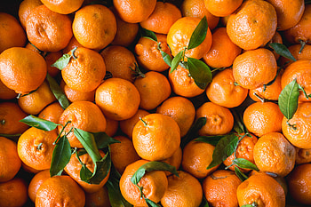 Fruits, Food, Tangerines, Citrus HD wallpaper