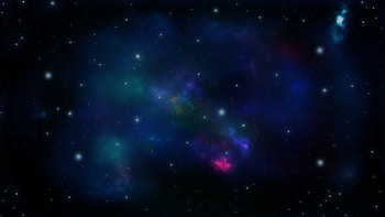 Star Galaxy, star, blue, black, green, space HD wallpaper