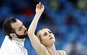 Ashley Cain and Timothy LeDuc, Pair Skating HD wallpaper