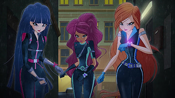 World of Winx — Bloom, Musa & Aisha (TV Show), Bloom (Winx Club), Musa (Winx Club), Aisha (Winx Club), TV Show, World of Winx HD wallpaper