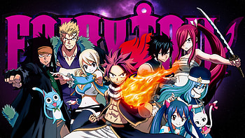Lucy Heartfilia, Anime, Fairy Tail, Erza Scarlet, Gray Fullbuster, Natsu Dragneel, Wendy Marvell HD wallpaper