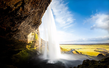 Seljalandsfoss Waterfall, waterfall, nature HD wallpaper
