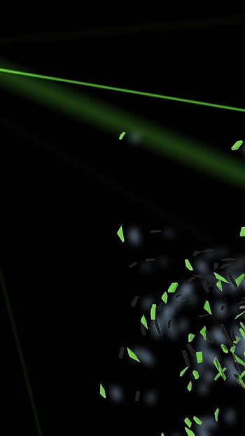 Black And Green, Green Background HD phone wallpaper