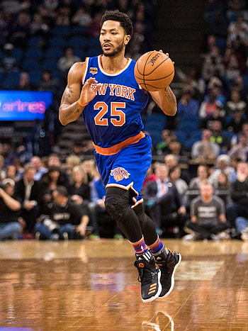 Derrick Rose, New York Knicks HD phone wallpaper