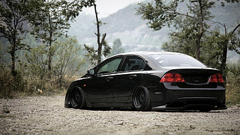 Honda Civic Type R, Hellaflush HD wallpaper